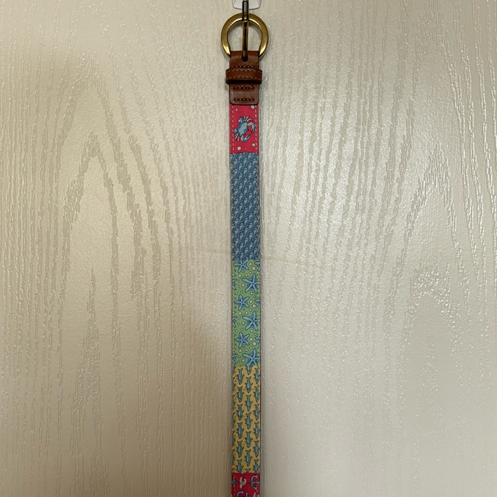 Women’s Leather Vineyard Vines Belt